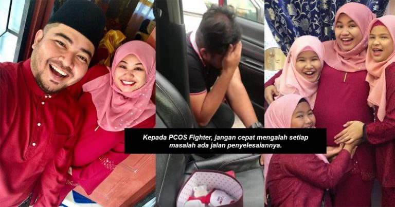 Selepas Berjaya Turunkan Berat Badan 15 KG, Penghidap PCOS Ini Akhirnya Hamil Selepas 5 Tahun Menunggu Cahaya Mata