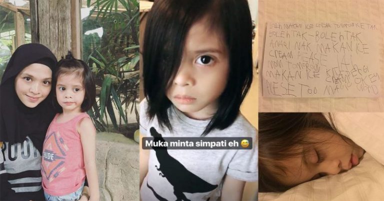 Dah Pecahkan Botol Minyak Wangi, Lihat Cara Anaqi Pujuk Ibunya. Comel Sungguh!