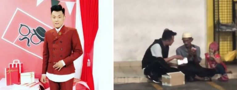 Biasa Beri Duit & Makanan Tapi Pak Nil Sedekah Telefon Bimbit Pada Penjual Tisu. Doa Dititip Buat Hati Terharu