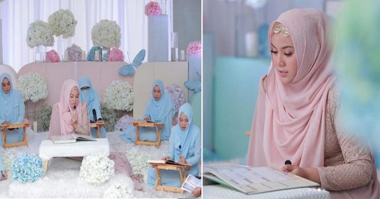 10 Foto Majlis Khatam Al-Quran Shila Amzah. Berseri Sungguh Bakal Pengantin!