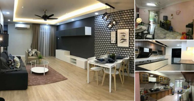 Transformasi Rumah Viral, Macam Tak Percaya Kediaman Ini Sebenarnya Apartment Lama. Berubah Habis & Ini Jumlah Modalnya