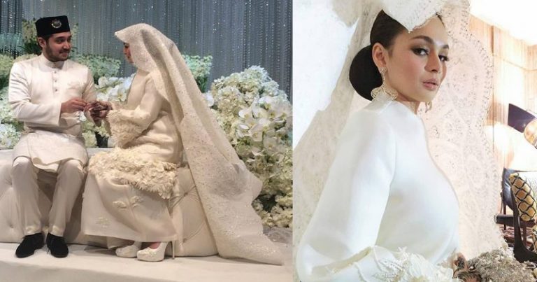 Busana Pengantin Izara Aishah Dapat Pujian Tapi Veil… Jadi Buah Mulut Netizen