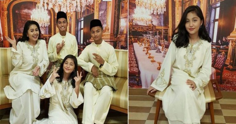 Anak Dara Raja Azura Pulak Jadi Perhatian. Cantik, Sebijik Macam Ibunya