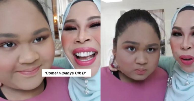 ‘Comel Rupanya Dia!’ Netizen Teruja Lihat Cik B Mekap, Sampai Lebih Sejuta Tonton Video Datuk Seri Vida!