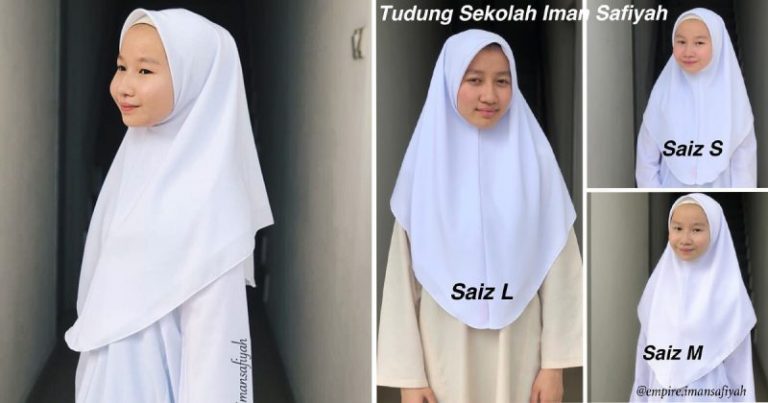 Usia 14 Tahun, Iman Dah Jadi Usahawan Tudung! Gara-gara Lambat Siap Ke Sekolah Kerana Awning Tak Terbentuk