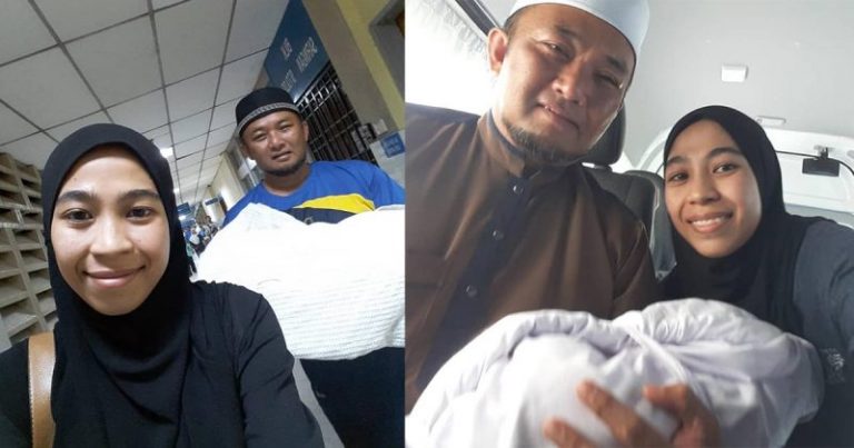 Anak Syurga Kembali Ke Rahmatullah… Suami Isteri Iringi Jenazah Anak Dengan Senyuman Kerana Mahu Mendidik