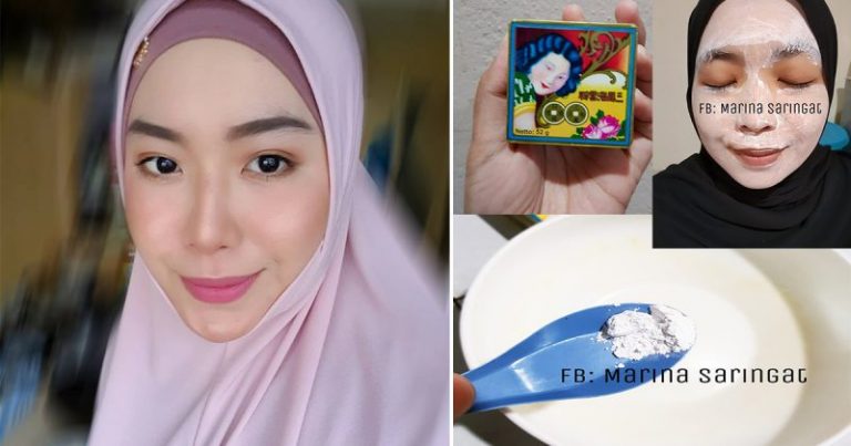 Jangan Pandang Rendah Produk Lama, Wanita Ini Kongsi Rahsia Kulit Flawless Guna Bedak Nyonya