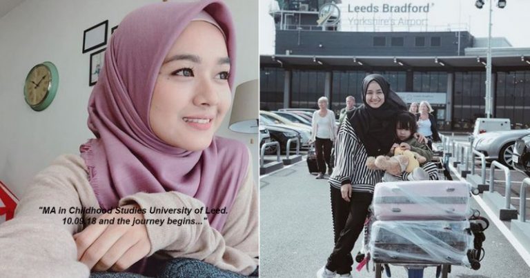 ‘Hijrah Aku Pada Tarikh Hijrah Nabi,’ Farah Lee Bawa Diri & Maream Ke U.K. Beri Inspirasi Pada Ibu Tunggal Untuk Kejar Impian