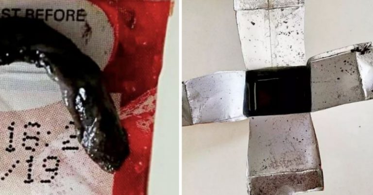 Bapa Risau Kesihatan Anak Selepas Anak Terminum Air Kotak Ada Pepejal Hitam Menjijikkan