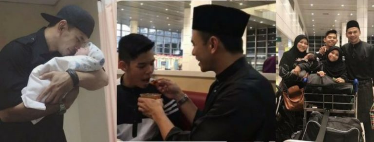Video Norman & Abby Sambut Anak Di Airport Bikin Netizen Sebak. Kegembiraan Berganda Buat Norman Bila Memey Selamat Bersalin
