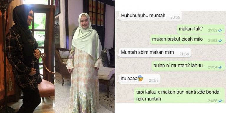Kakak Ipar Kongsi Perbualan Comel Dengan Datuk Sri Siti Nurhaliza Mengadu Tentang Alahan Hamil