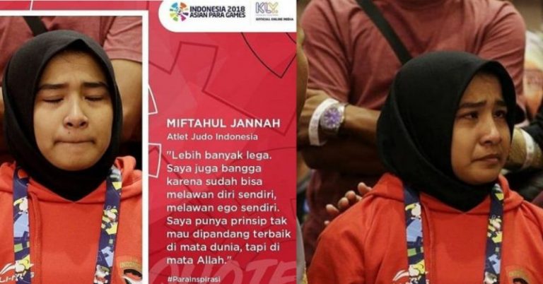 Rela Tersingkir Berbanding Dedah Aurat, Atlet Cacat Penglihatan Ini Patut Dicontohi