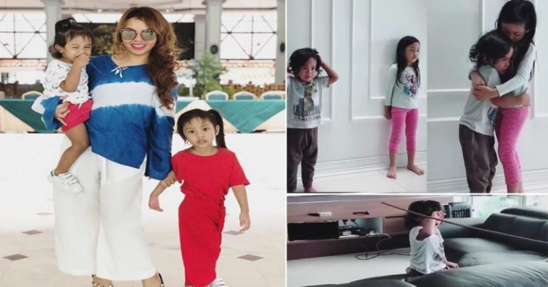 Marah Dan Acah-acah Rotan, Cara Tegas Siti Sarah Didik & Leraikan Anak Bertengkar Dipuji Netizen
