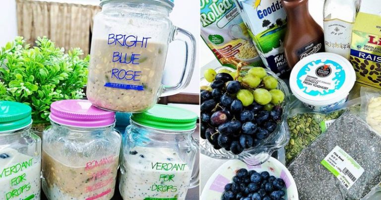Menu Overnight Oats Yang Sedap, Sarapan Untuk Yang Nak Kuruskan Badan